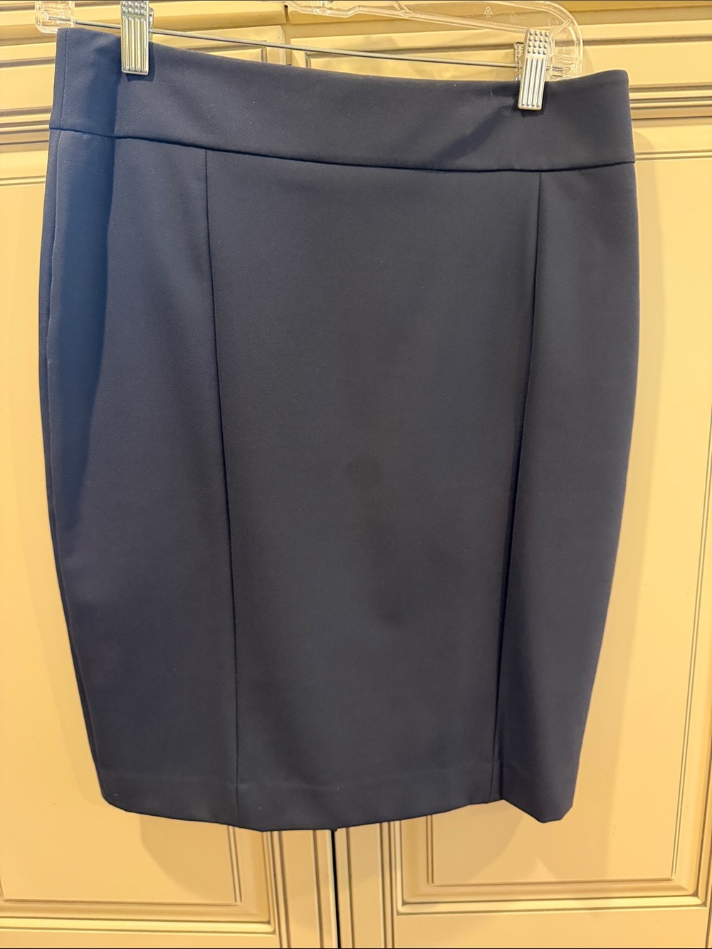 Ann Taylor Navy Pencil Skirt